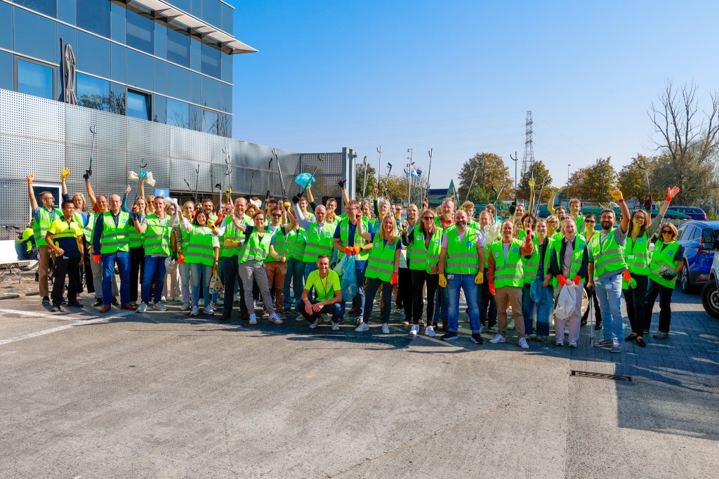 World Cleanup Day bij de firma Jan De Nul!