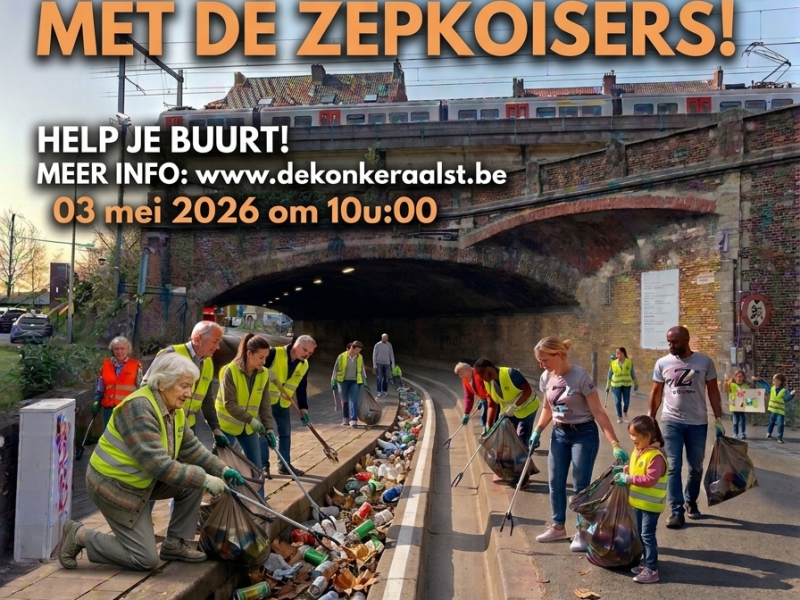 Lenteschoonmaak: Samen met de&nbsp;Zepkoisers!