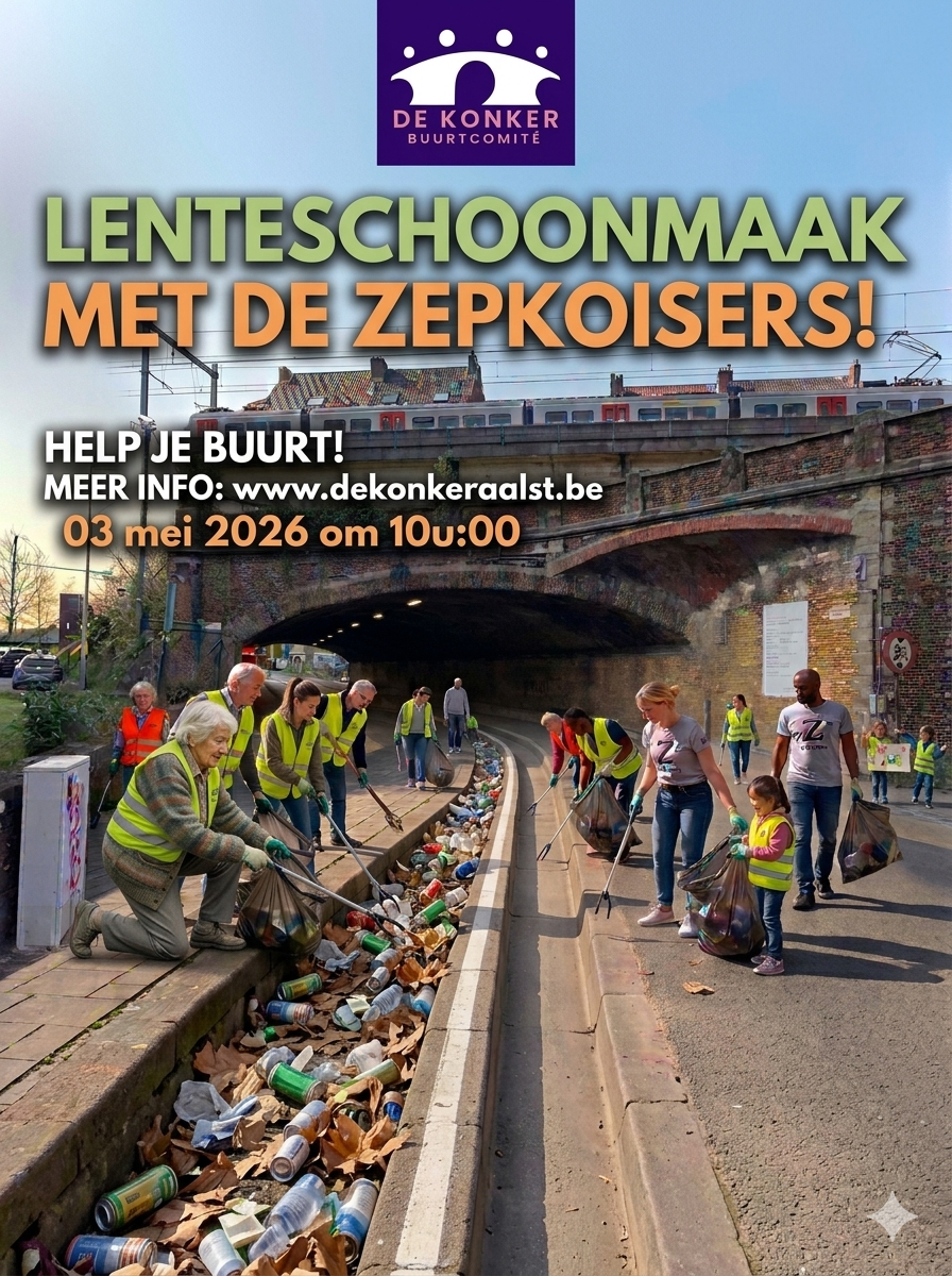 Lenteschoonmaak: Samen met de&nbsp;Zepkoisers!