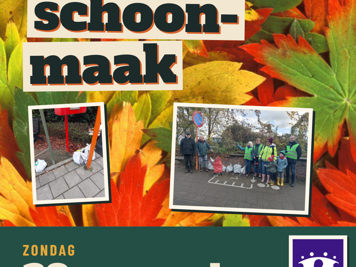 Herfstschoonmaak 29/11/2026